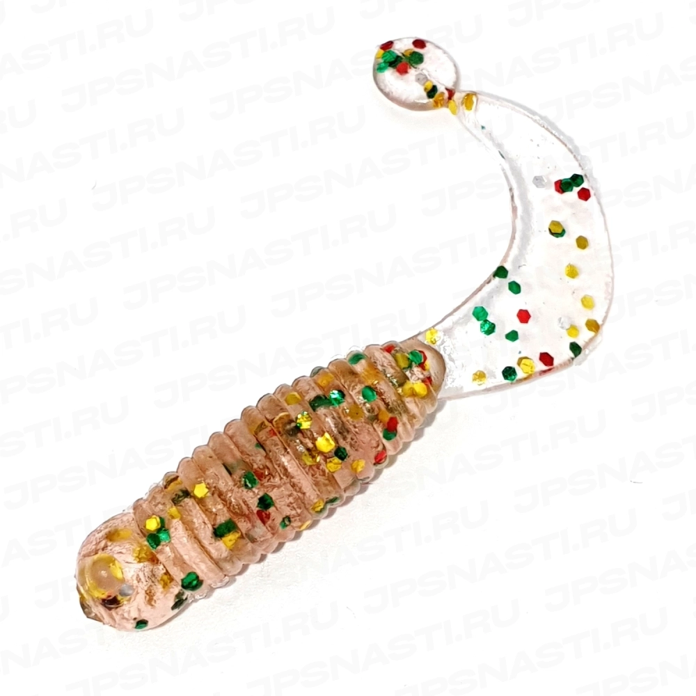 Силиконовые приманки Damiki F-Grub, 1.5", 008