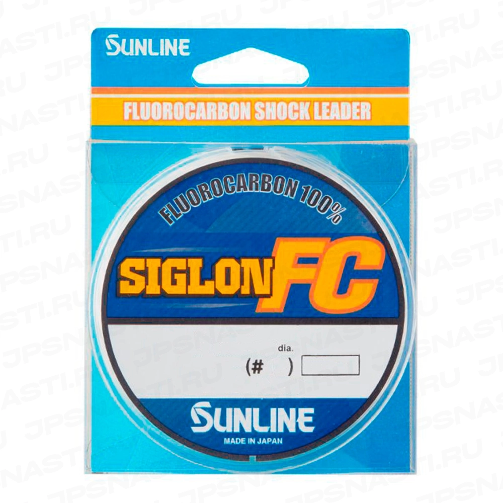 Шок лидер флюорокарбоновый Sunline Siglon FC 2020, #1,5, 8 lb, 30 м, прозрачный