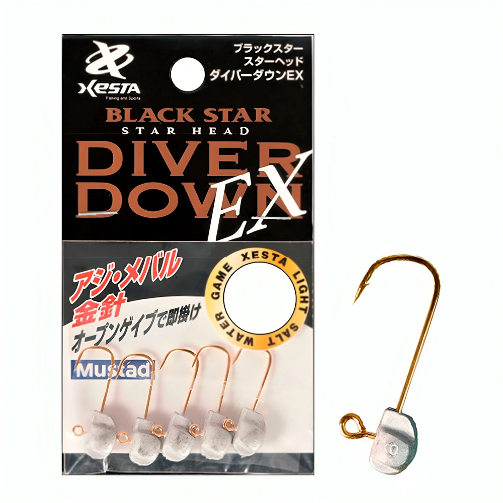 Джиг головки Xesta Star Head Diver Down EX