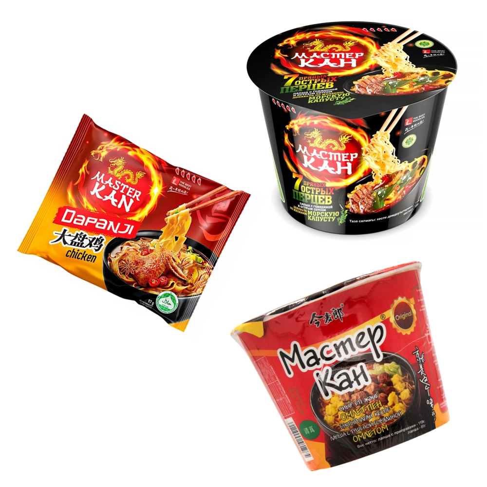Лапша быстрого приготовления Master Kan