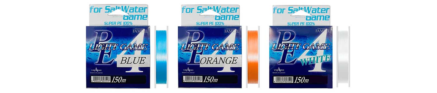 Плетеные шнуры Yamatoyo PE Light Game