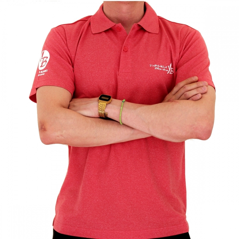 Поло Yamaga Blanks Dry Polo Shirts Mix Red, XXL (3L)