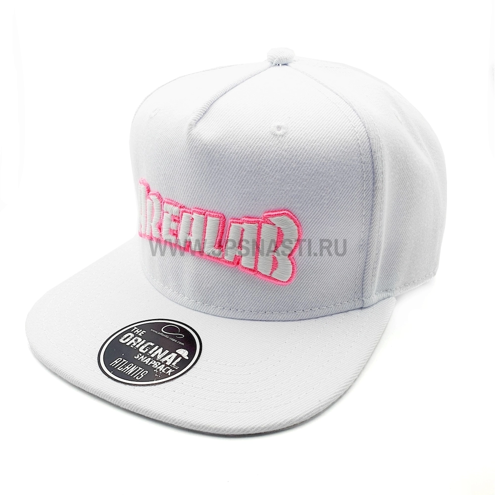 Кепка AreaLab Snapback, white/pink
