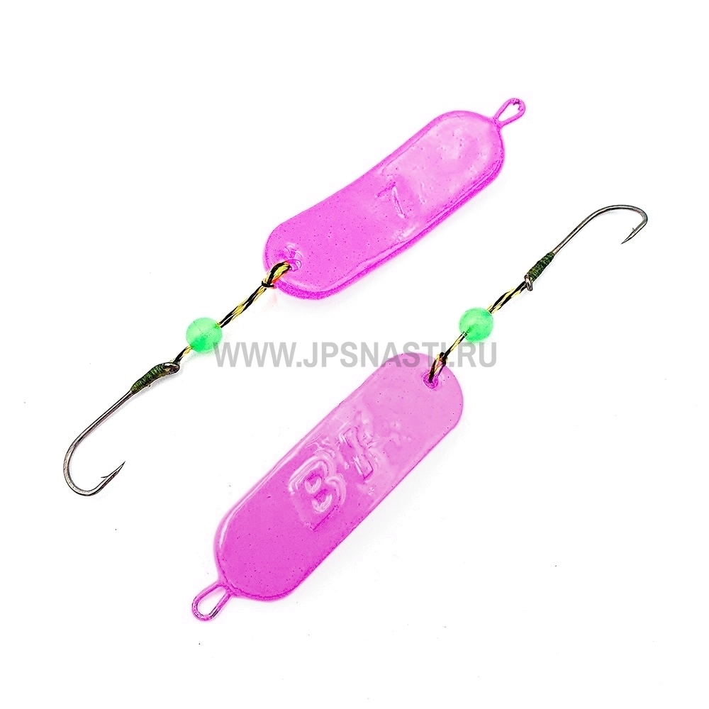 Булеры Best Fishing Neon, #10, 2 г, светло-розовый UV