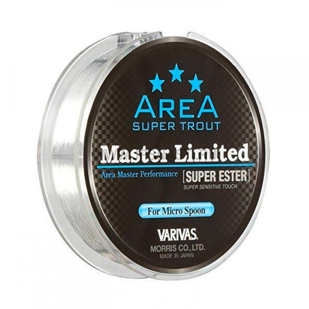 Эстер Varivas Master Limited Super Ester For Micro Spoon, #0.3, 150 м, прозрачный