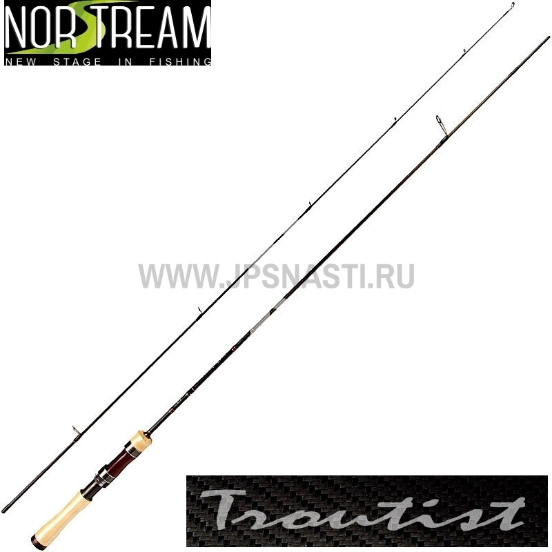 Спиннинг Norstream Troutist 662UL, 198 см, 0.8-6 гр