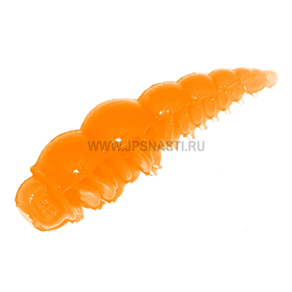Силиконовые приманки Boroda Baits Larva, оранжевый, сыр