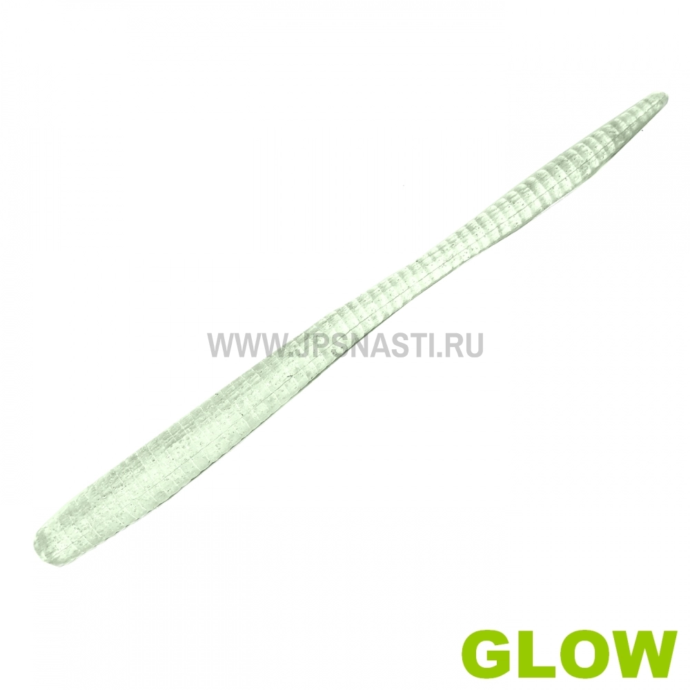 Силиконовые приманки Boroda Baits ivi, RF 157 - Crystal Green Glow, рыба, блистер