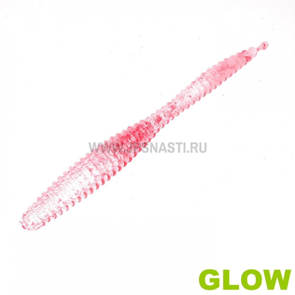 Силиконовые приманки Boroda Baits Farok, RF 156 - Crystal Pink Glow, рыба, блистер