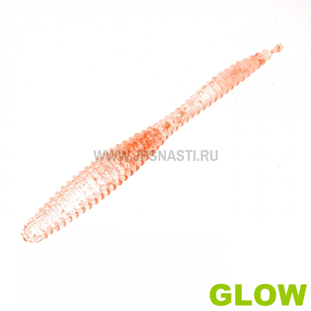 Силиконовые приманки Boroda Baits Farok, RF 161 - Crystal Orange Glow, рыба, блистер