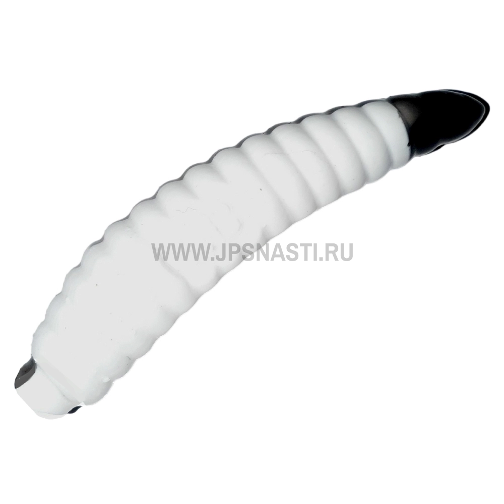Силиконовые приманки Boroda Baits SiSiLiA 51 Float, белый / черный, сыр