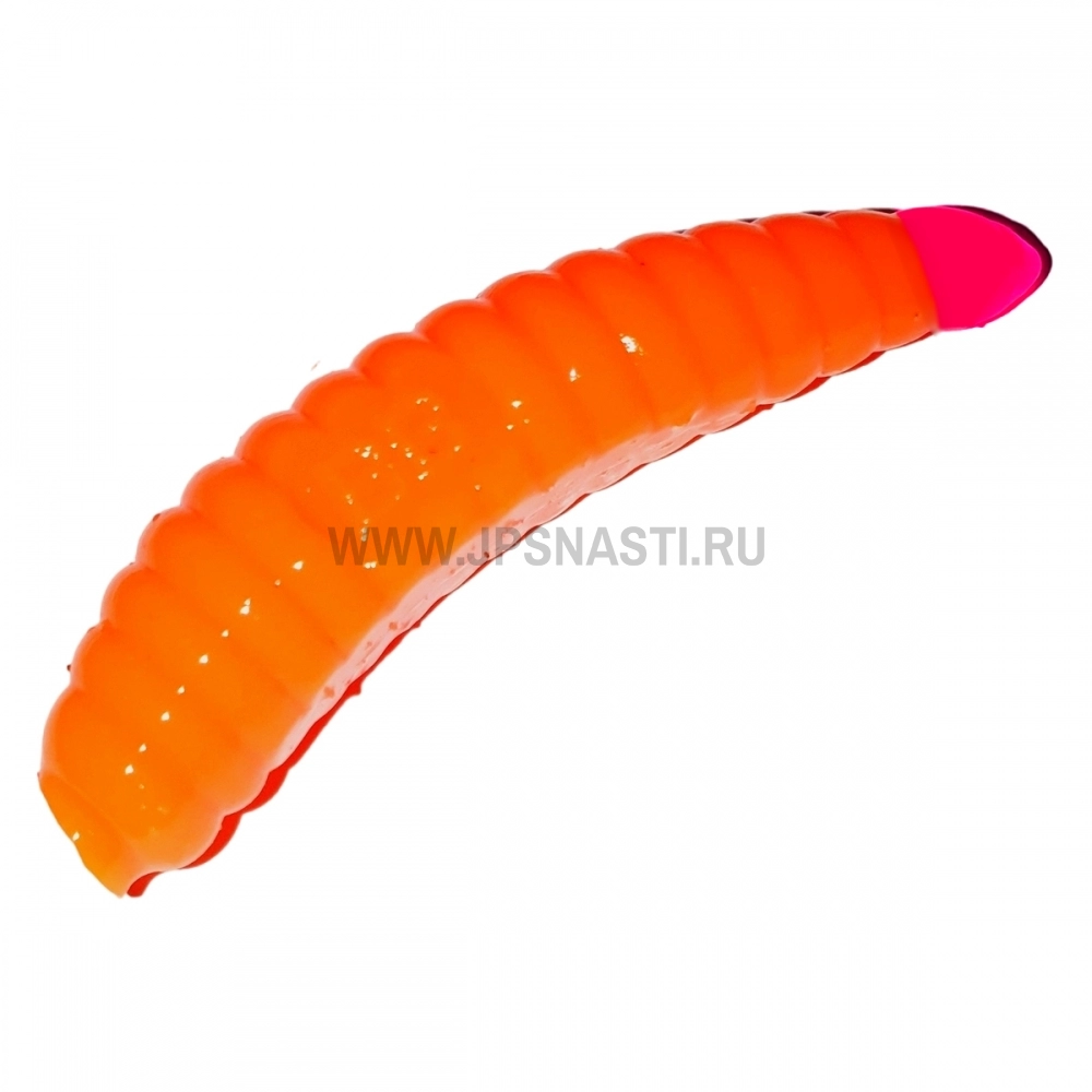 Силиконовые приманки Boroda Baits SiSiLiA 51, оранжевый / розовый, сыр