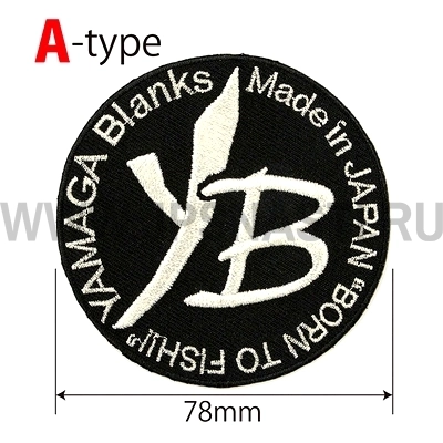Нашивка Yamaga Blanks Wappen, тип A, 78 мм