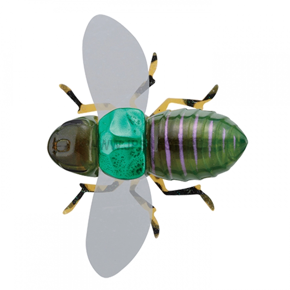Воблер Jackall Bug Dog, 3.1 г, Green Beetle