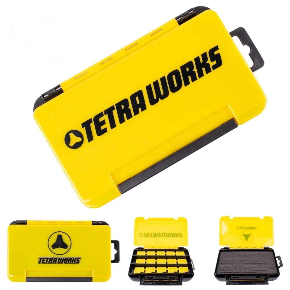 Коробка для приманок Duo Tetra Works Run Gun Case, black / yellow
