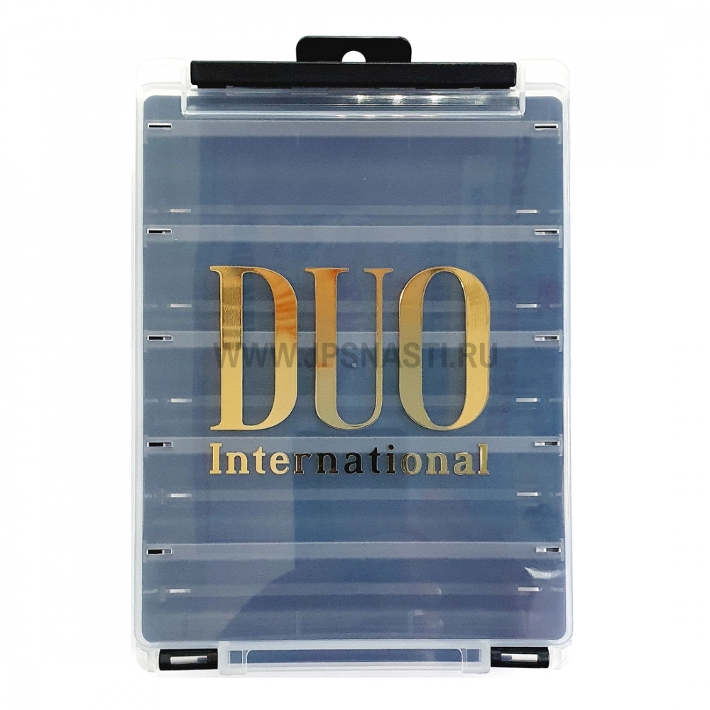 Коробка для приманок Duo Reversible Lure Case 140, Pearl Black / Gold Logo