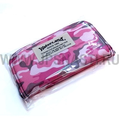 Кошелек для приманок Waterland Spoon Wallet, L, Розовый камуфляж