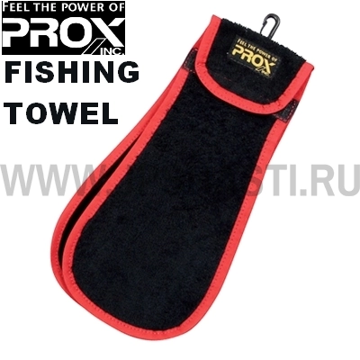 Полотенце Prox Inc. Fishing Towel, черный