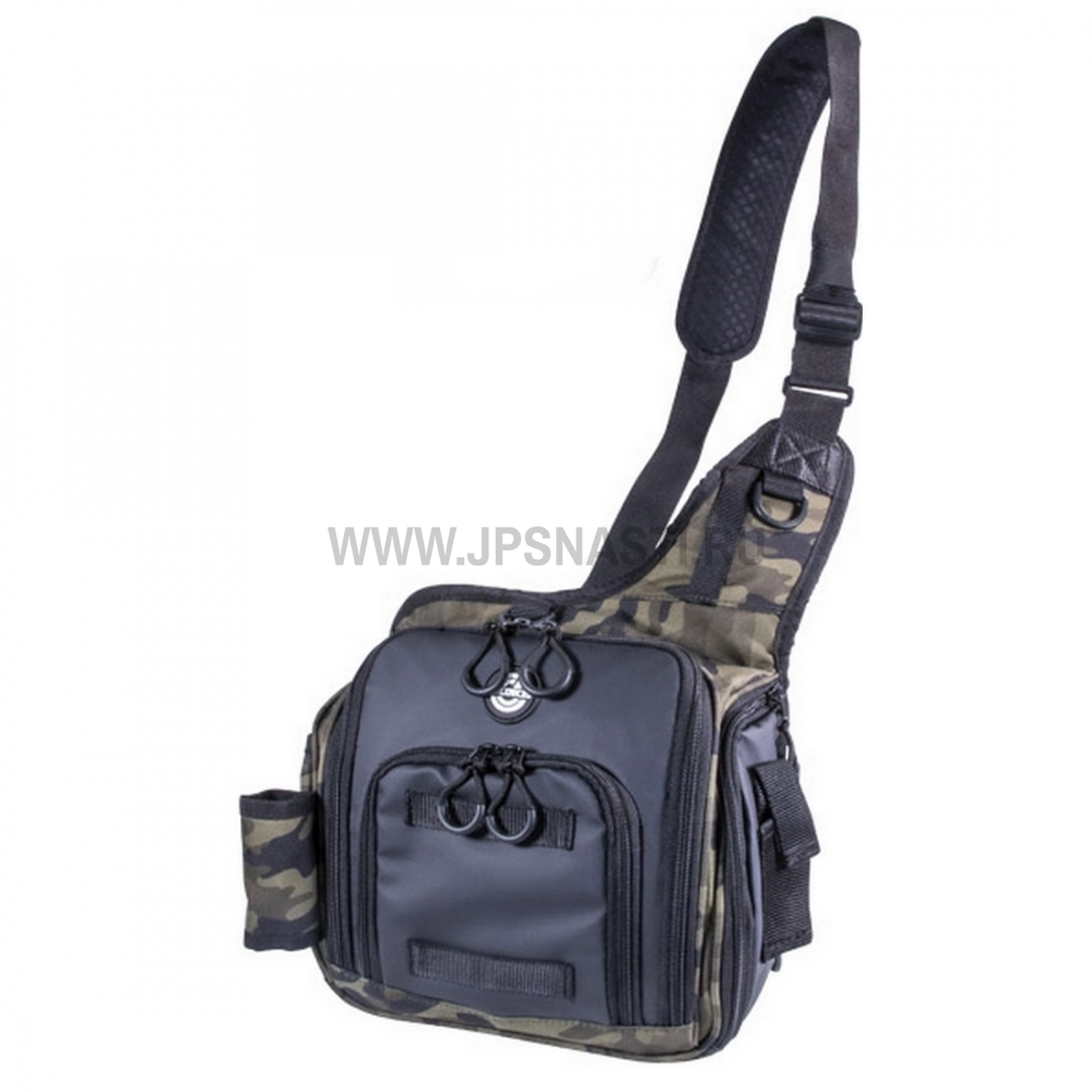 Сумка Gamakatsu Run&Gun Light Shoulder Bag LE300, Camo Black