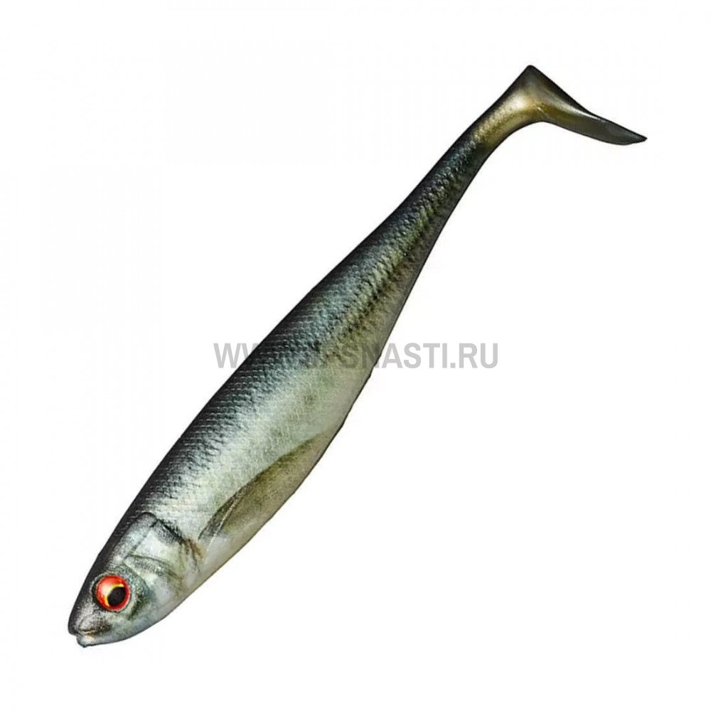 Силиконовая приманка Daiwa HRF Monster Shad 6, real horse mackerel