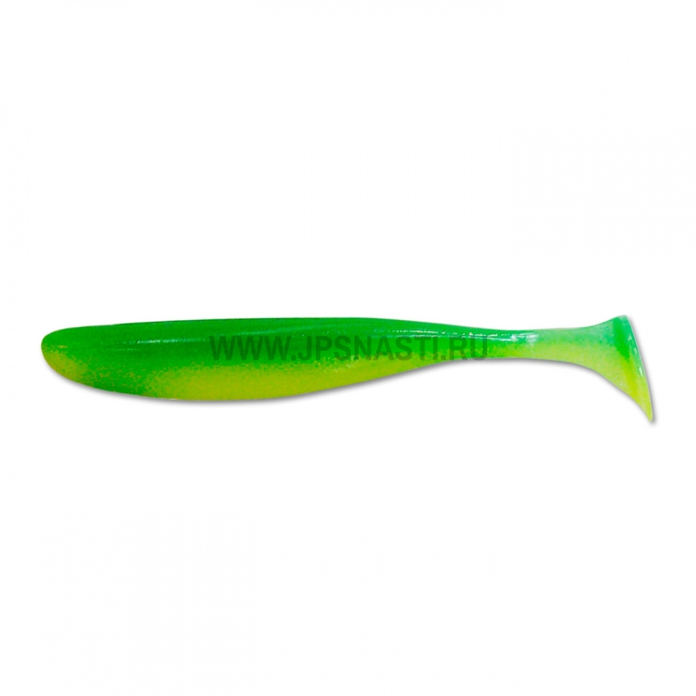 Силиконовые приманки Keitech Easy Shiner, 3 inch, EA #11 Lime Chartreuse Glow