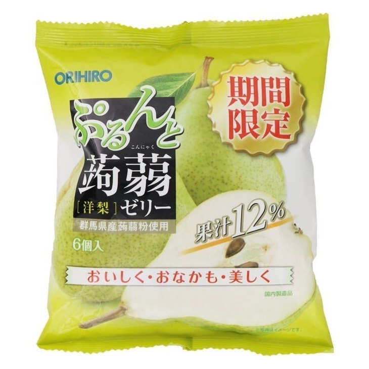 Японское желе Конняку Orihiro, груша,120 гр