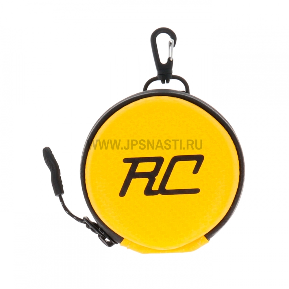 Подсумок для бобин Rodio Craft RC Leader Pouch, 85x50 мм, yellow/black logo II