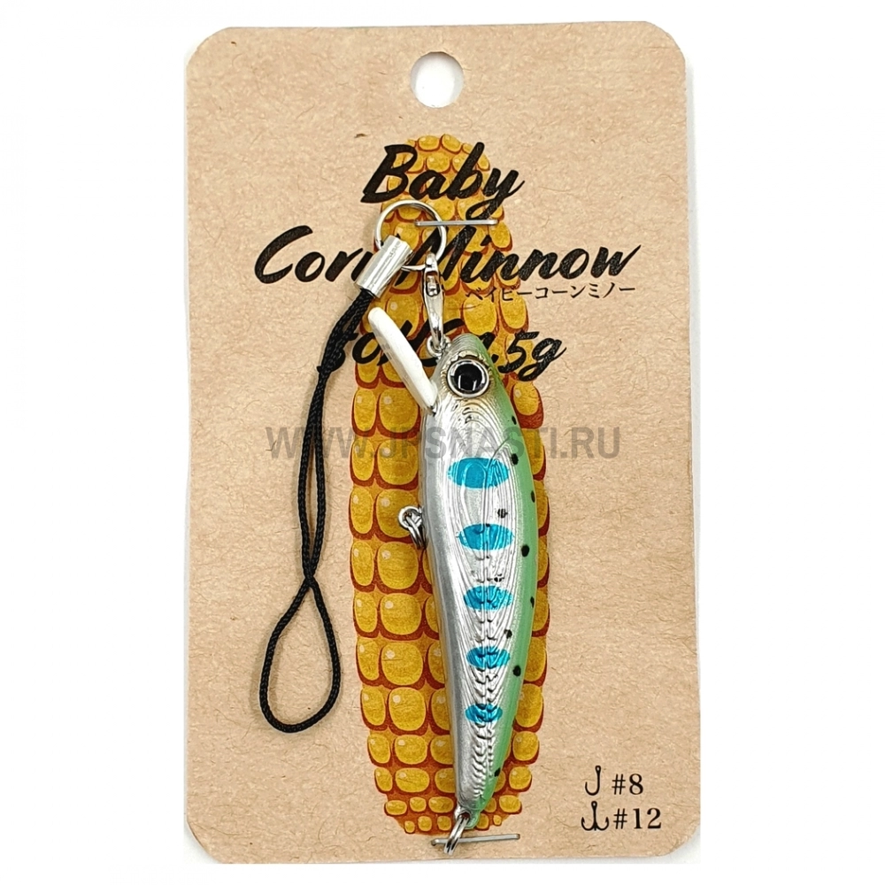 Воблер Skagit Designs Baby Corn Minnow 50HS, 4.5 г, #Smolt
