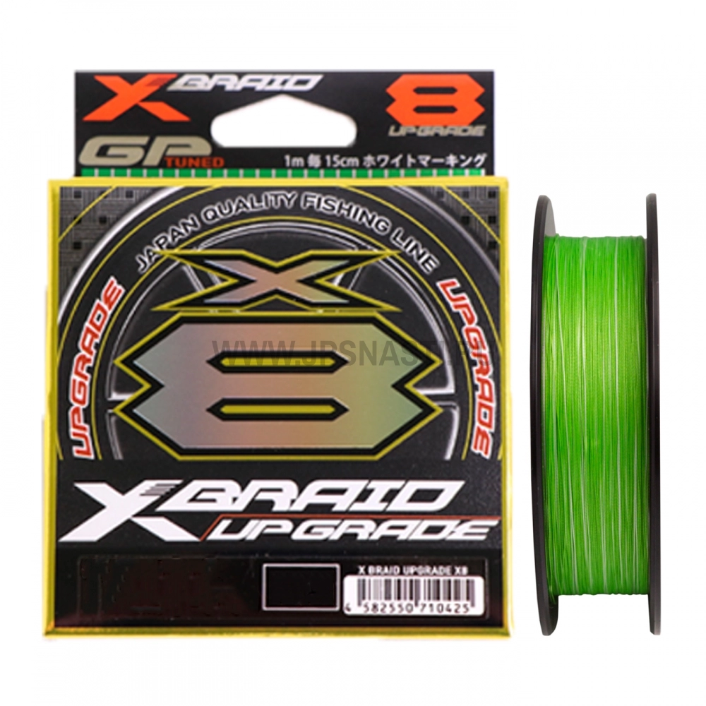 Плетеный шнур YGK X-Braid Upgrade X8, #0.6, 150 м, зеленый