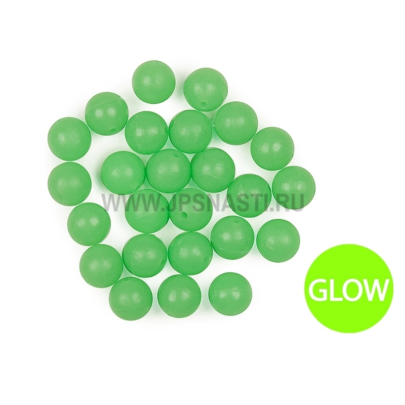 Бусины Higashi B6, Light Green Glow
