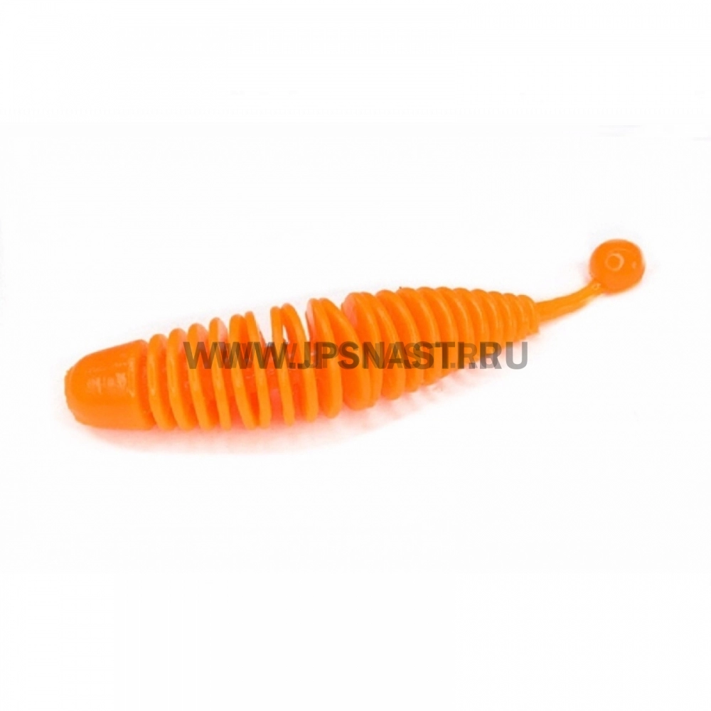 Силиконовые приманки Soorex Larva, 65 мм, сыр, оранжевый