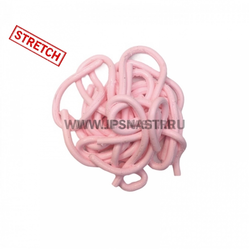 Силиконовые приманки Soorex Pasta, 80-100 мм, икра, нежно-розовый