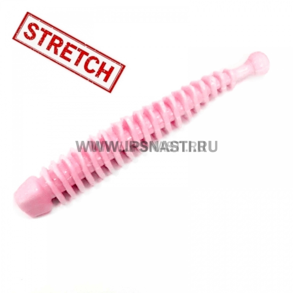 Силиконовые приманки Soorex Pro Tail, 52 мм, сыр, light pink