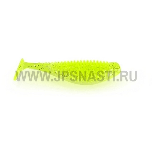 Силиконовые приманки Ojas Nano Shad 42 mm, chartreuse transporent, 9 шт/блистер, Рак/Рыба
