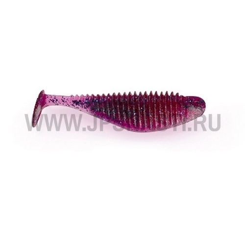 Силиконовые приманки Ojas Nano Shad 42 mm, violet berry, 9 шт/блистер, Рак/Рыба