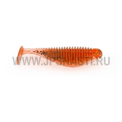 Силиконовые приманки Ojas Nano Shad 42 mm, orange, 9 шт/блистер, Рак/Рыба