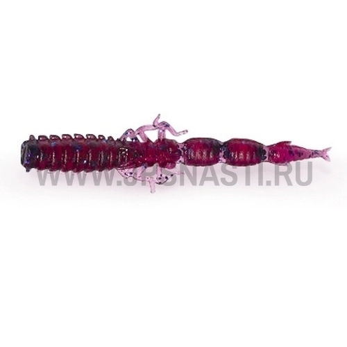 Силиконовые приманки Ojas DragonFry 67 mm, violet berry, 9 шт/блистер, Рак/Рыба