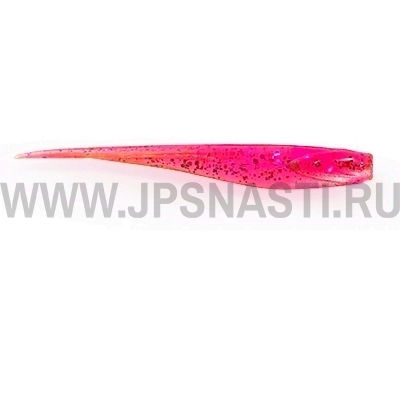 Силиконовые приманки Ojas SoftTail 77 mm, pink transporent, 9 шт/блистер, Рак/Рыба