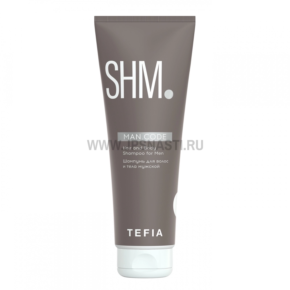 Шампунь-гель Tefia Hair and Body Shampoo for Men, 285 мл