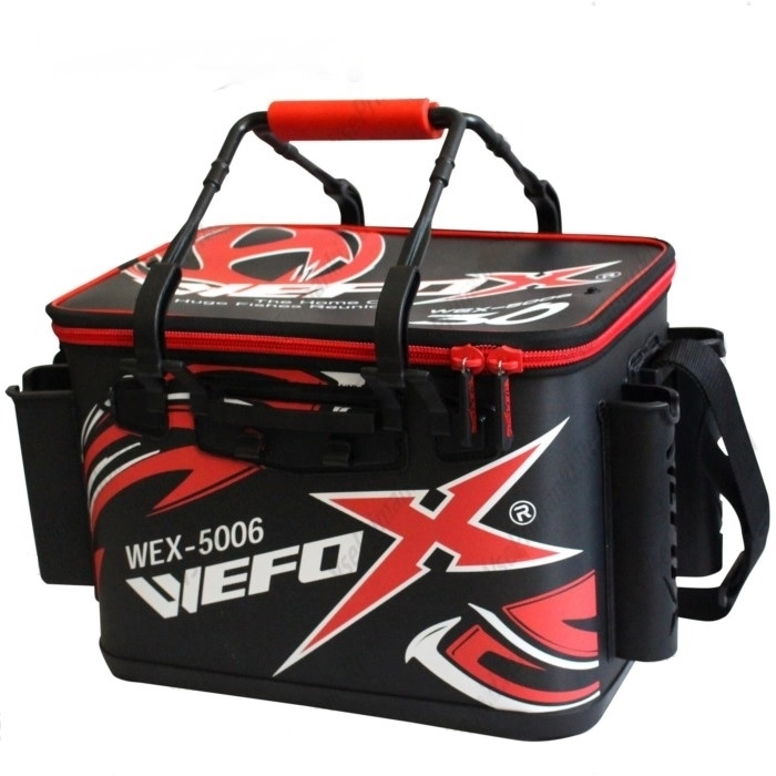 Сумка Wefox WEX-5006, 36 см, black/red