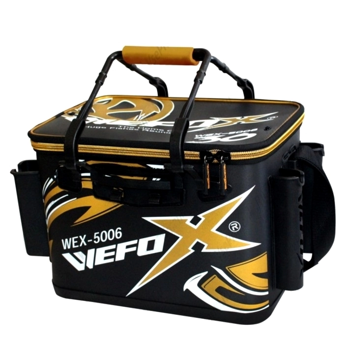 Сумка Wefox WEX-5006, 36 см, black/golden