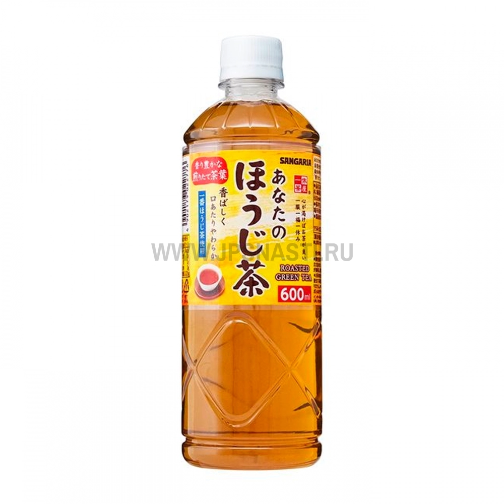 Японский чай Sangaria, с витамином С, бутылка, 600 мл