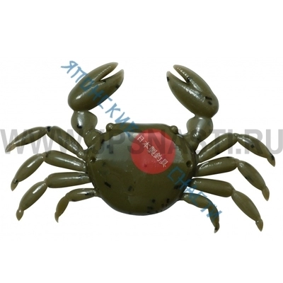 Силиконовая приманка Marukyu Crab, M, brown