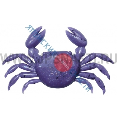 Силиконовая приманка Marukyu Crab, M, purple