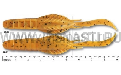 Силиконовая приманка Ecogear EcogearAqua Swim Shrimp 4\", A18
