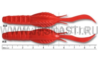Силиконовая приманка Ecogear EcogearAqua Swim Shrimp 4\", A19