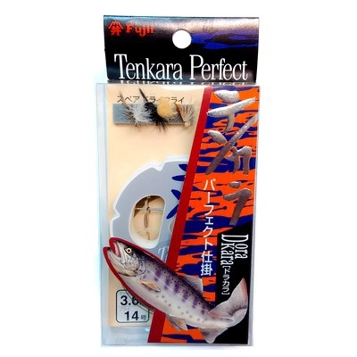 Набор оснастки тенкара Vanfook Tenkara Perfect VTEN-001, мотовило, два шнура 3.6 м, крючок #14, 3 шт