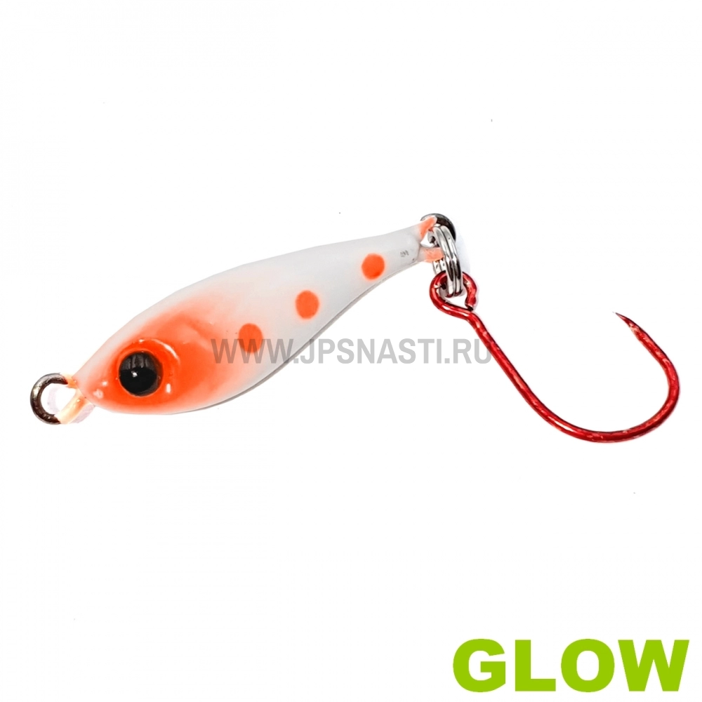 Пилькеры Glory Fish Petit Jig, 3 г, LU-016, Orange Glow
