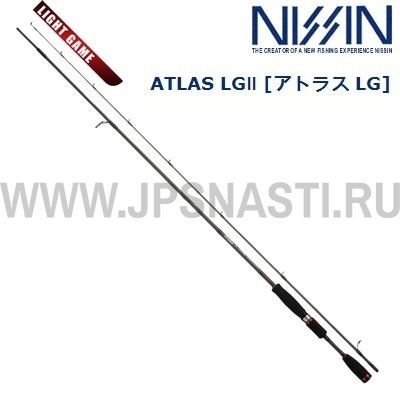 Спиннинг Nissin Atlas LG II 708M, 234 см, 0.6-8 гр