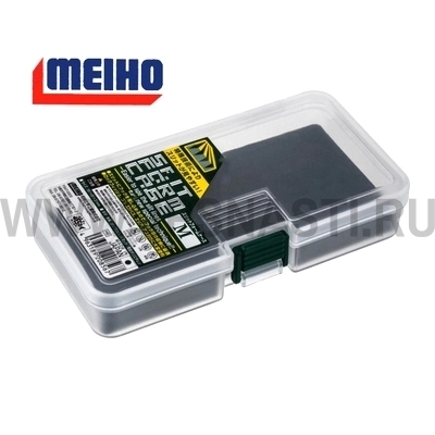 Коробка для приманок Meiho Slit Form Case М, 161x91x31 мм, Прозрачный